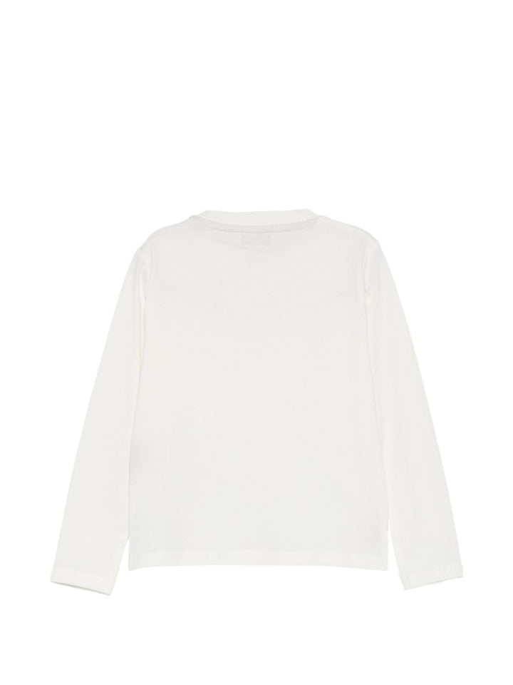 T-shirt bianco per bambino TIA26004TS OFFWHI Trussardi Kids 