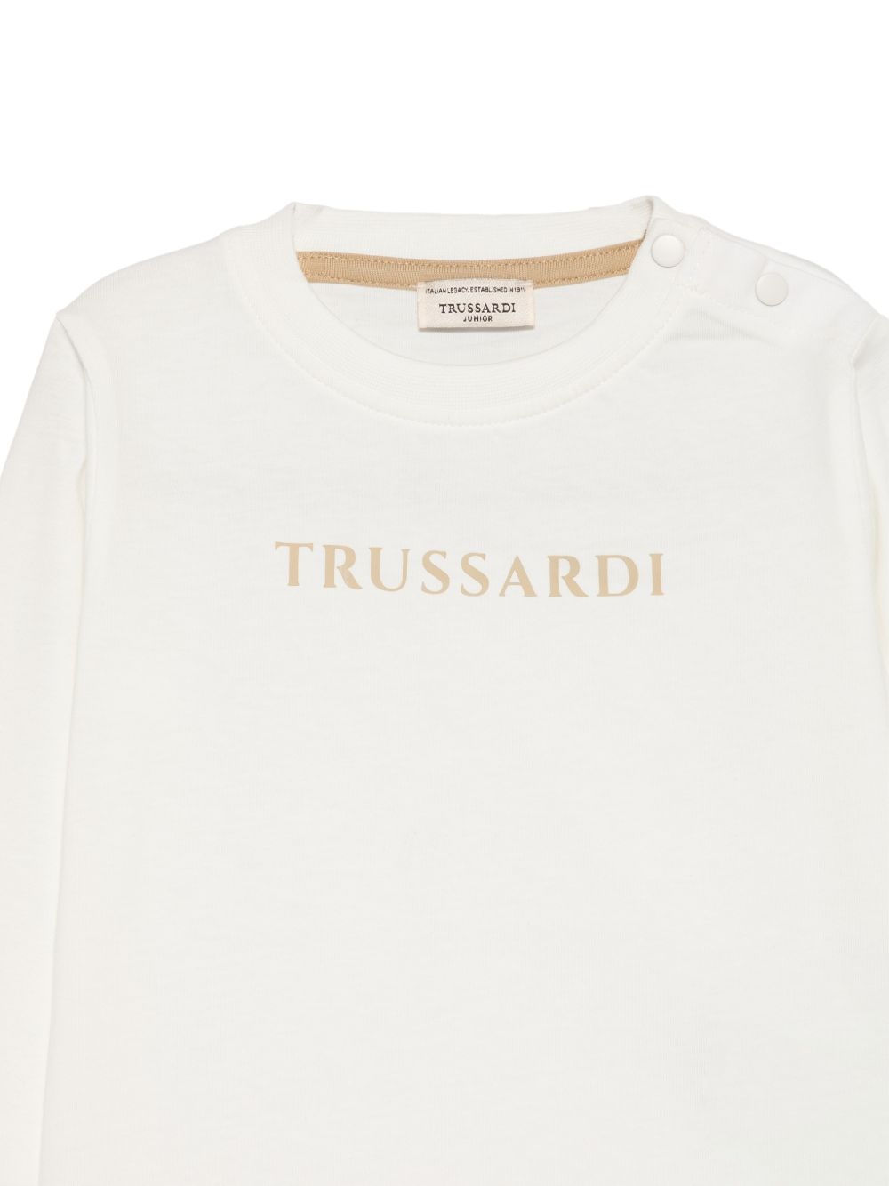 T-shirt bianco per bambino TIA26004TS OFFWHI Trussardi Kids 