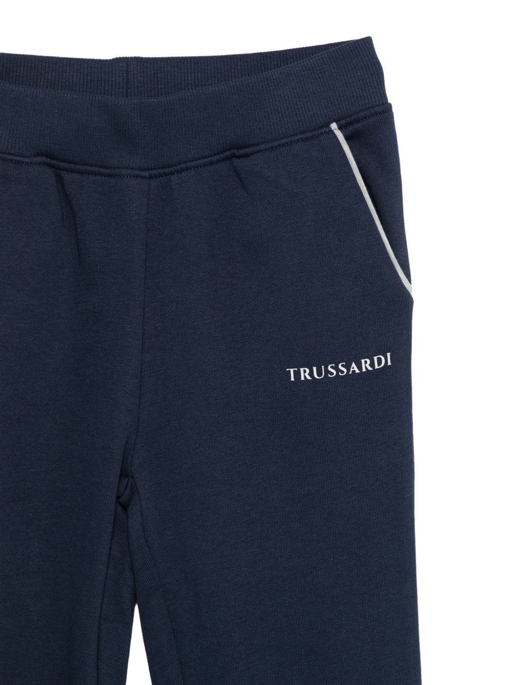 Completo grigio/blu navy per neonato TIA26007CFK GRE Trussardi Kids 