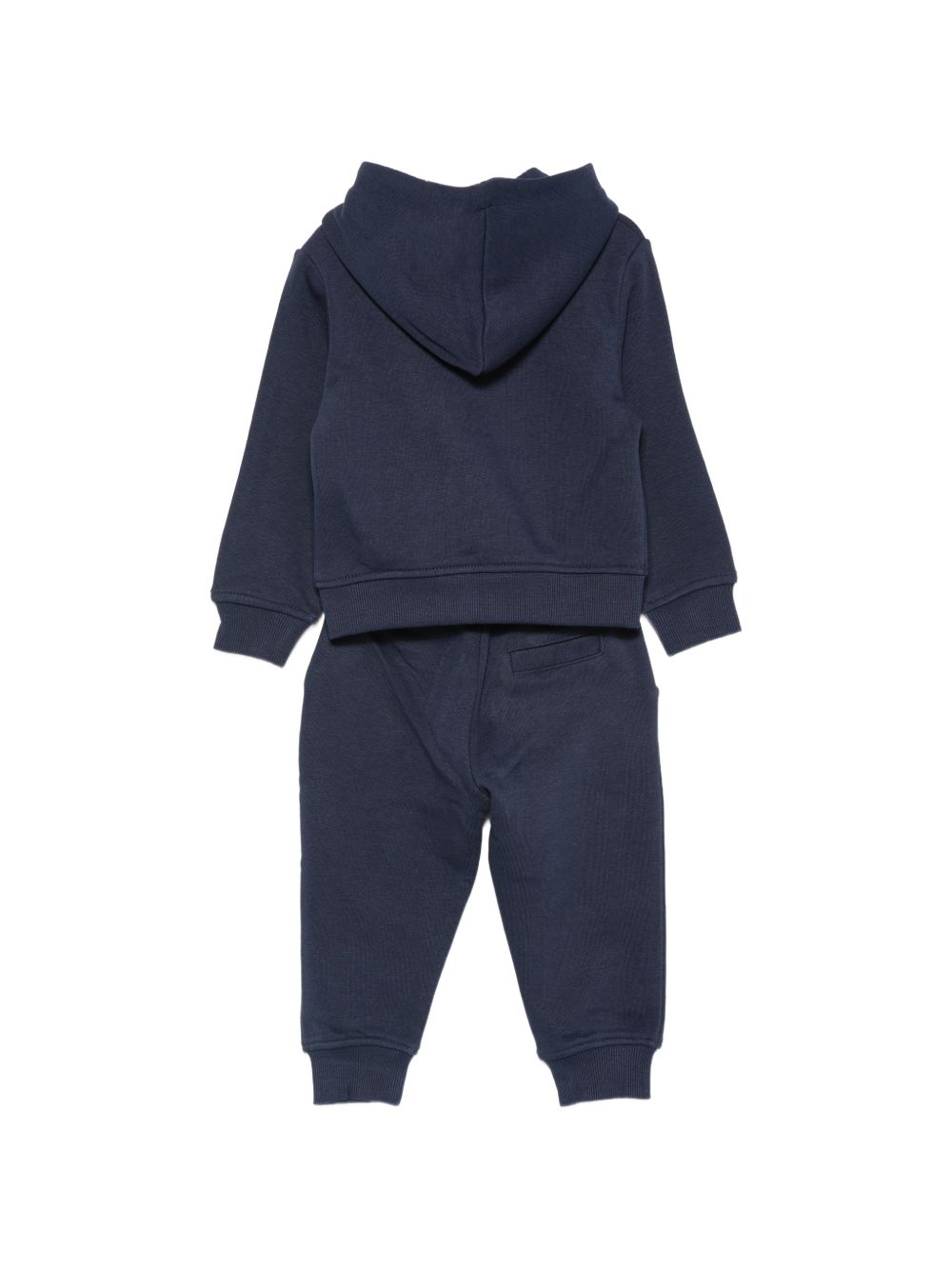 Completo sportivo blu navy per neonato TIA26015CFK BLNA Trussardi Kids 