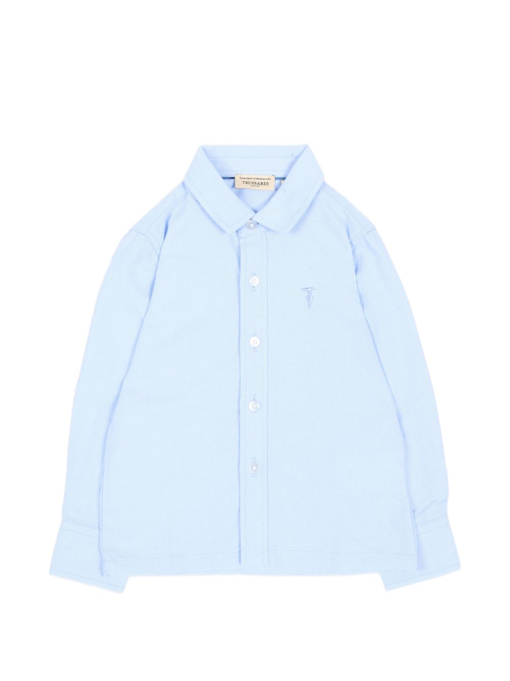 Camicia azzurra per neonato TIA26046CAK SKY Trussardi Kids 