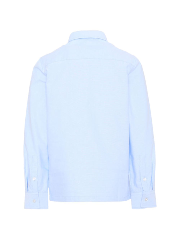 Camicia azzurra per bambino TIA26046CA SKY Trussardi Kids 