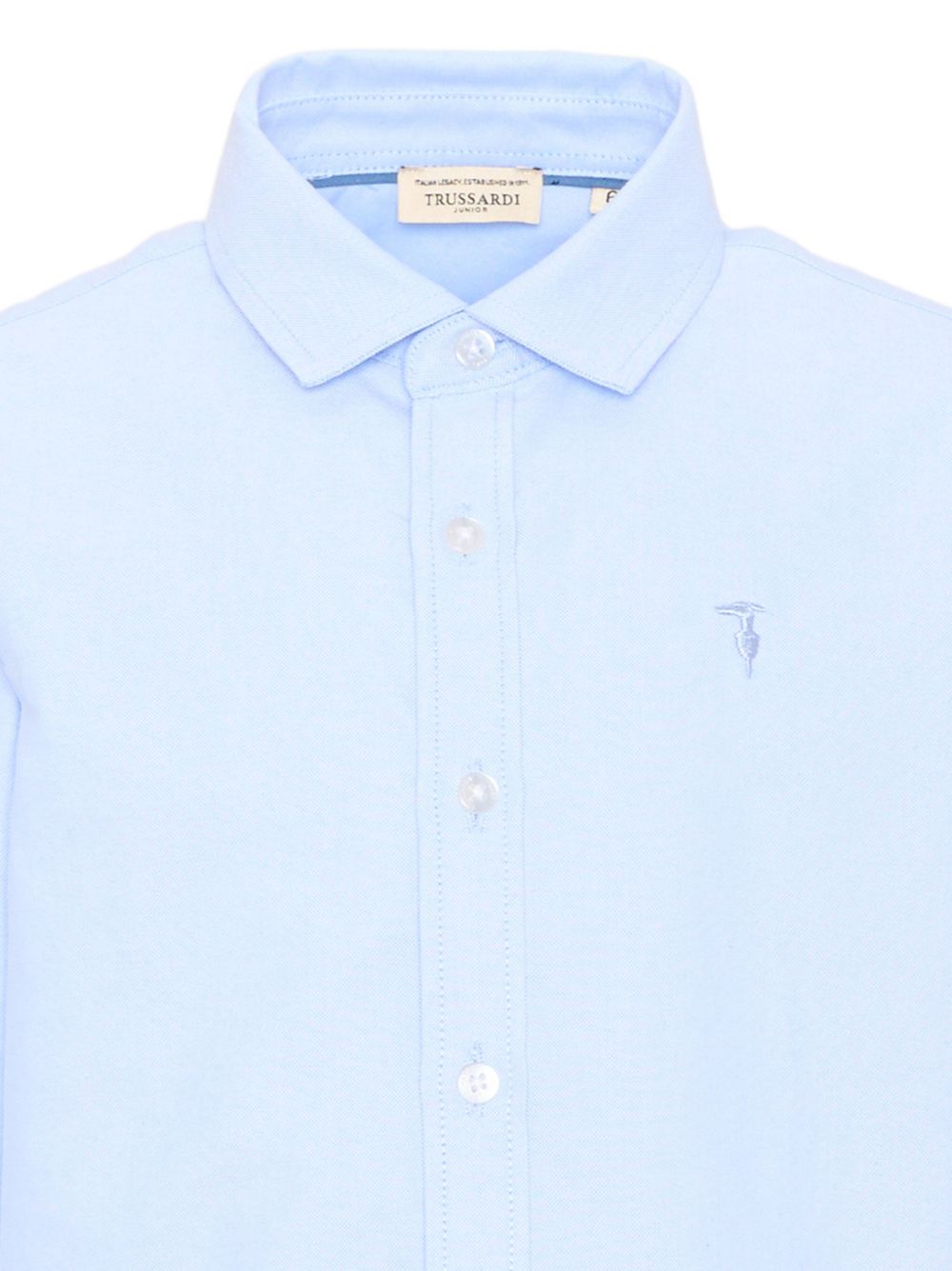 Camicia azzurra per bambino TIA26046CA SKY Trussardi Kids 