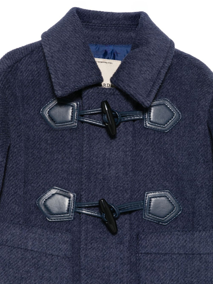 Cappotto blu navy per neonato TIA26047CP BLNA Trussardi Kids 
