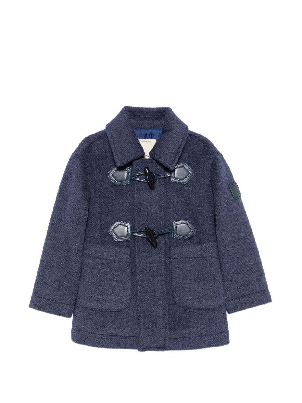 Cappotto blu navy per neonato TIA26047CP BLNA Trussardi Kids 