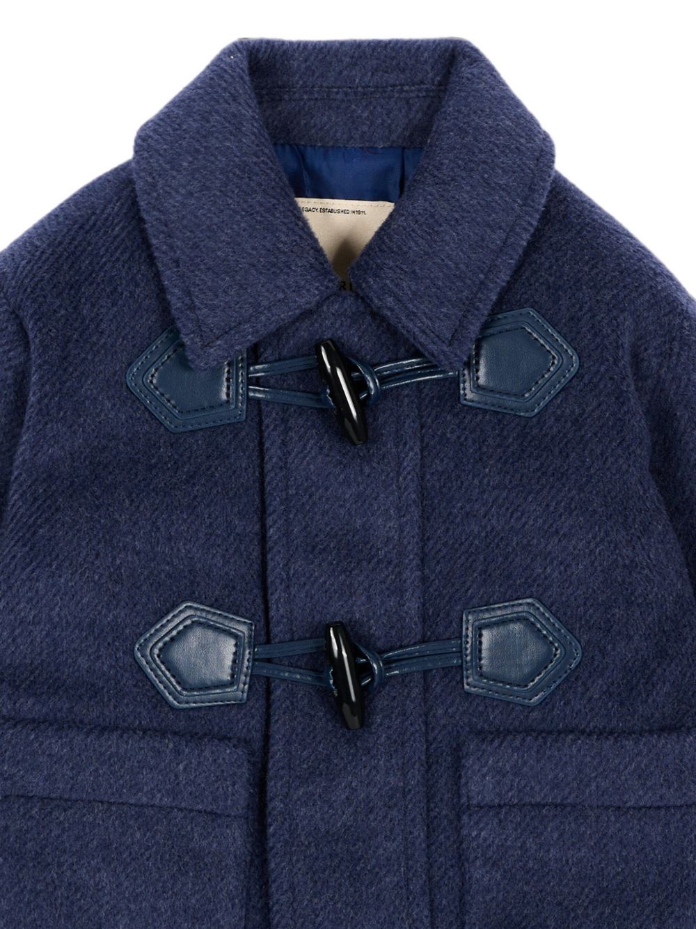Cappotto blu navy per neonato TIA26047CPK BLNA Trussardi Kids 