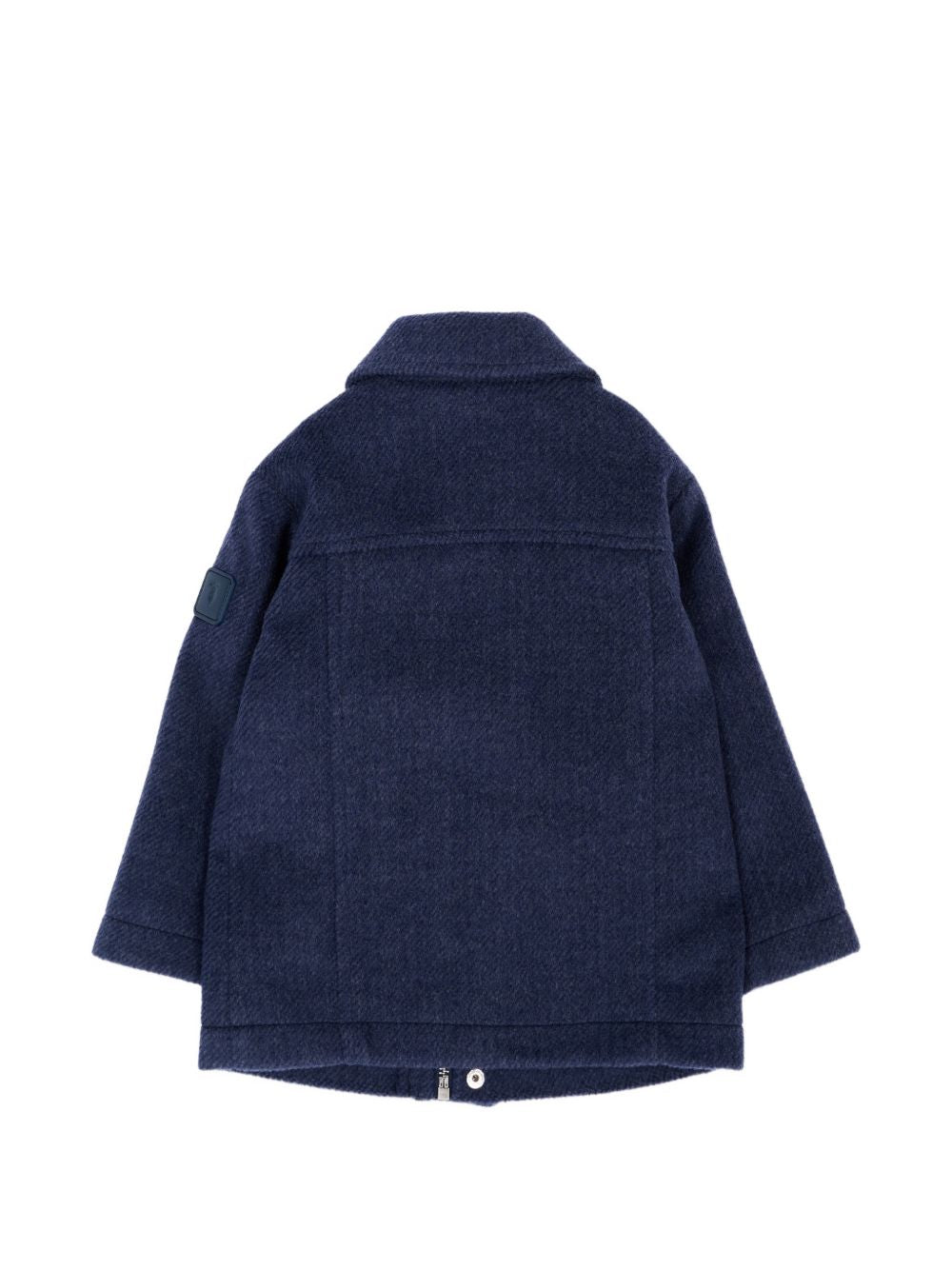 Cappotto blu navy per neonato TIA26047CPK BLNA Trussardi Kids 