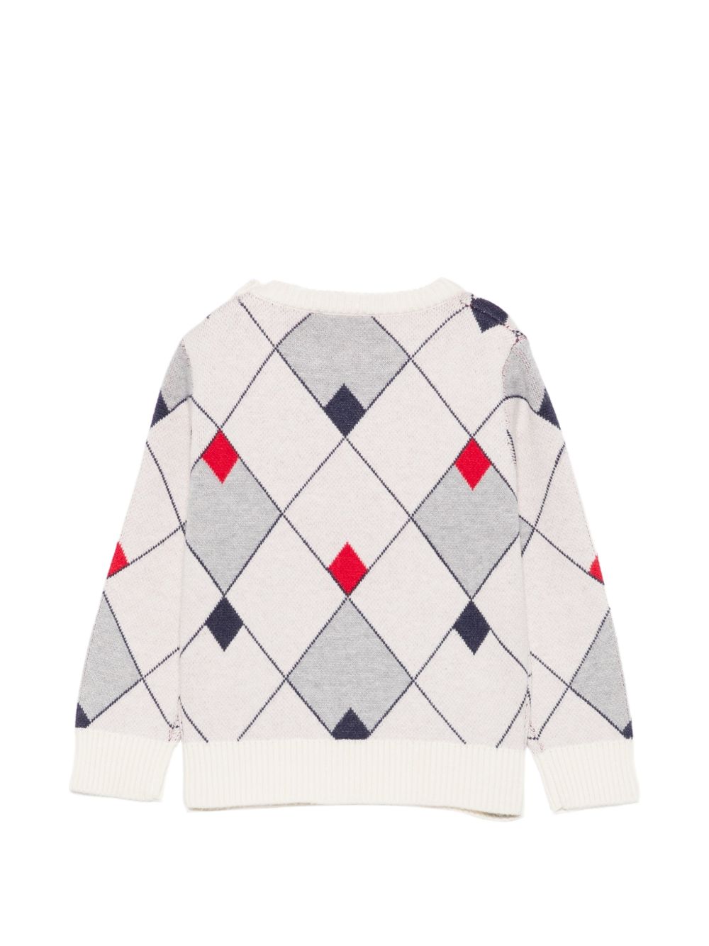 Maglione avorio per neonato TIA26052MAK BLNA Trussardi Kids 