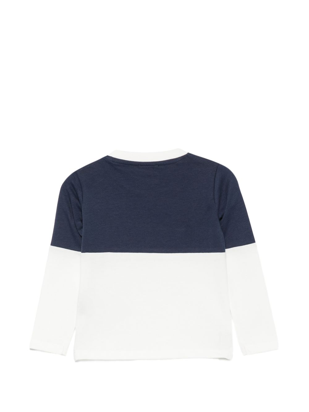 T-shirt bianca/blu per neonato TIA26055TSK OFFWHI Trussardi Kids 