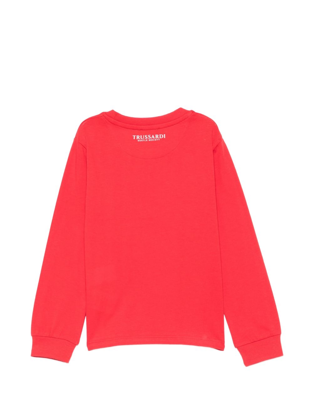 T-shirt rosso per bambino TIA26056TS RECHE Trussardi Kids 