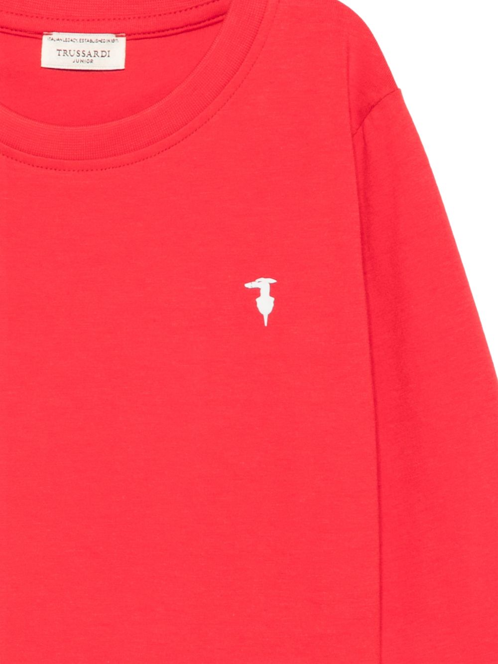 T-shirt rosso per bambino TIA26056TS RECHE Trussardi Kids 