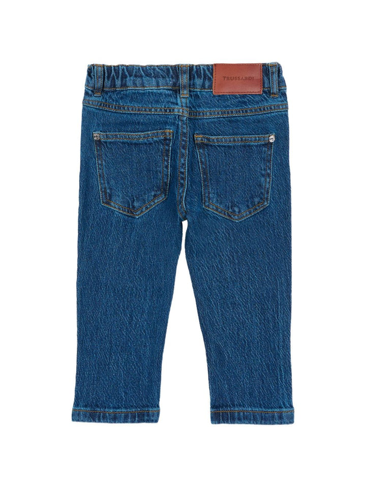 Jeans blu per neonato TIA26057JEK BLU Trussardi Kids 