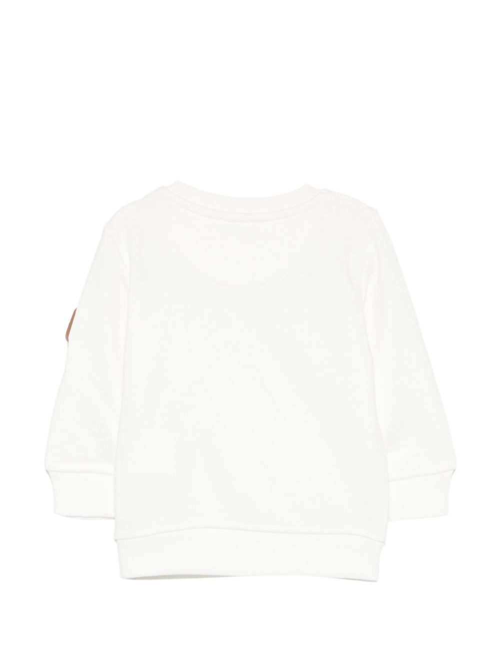 Felpa bianca per neonato TIA26089FEK OFFWHI Trussardi Kids 