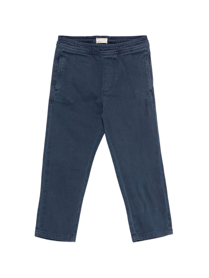 Pantalone blu navy per bambino TIA26094PA BLNA Trussardi Kids 