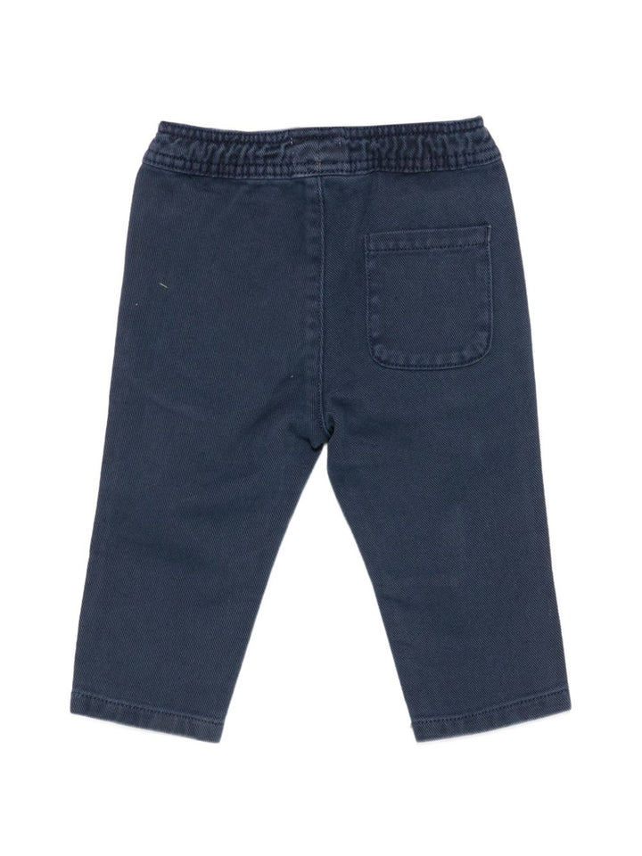 Pantalone blu navy per neonato TIA26094PAK BLNA Trussardi Kids 