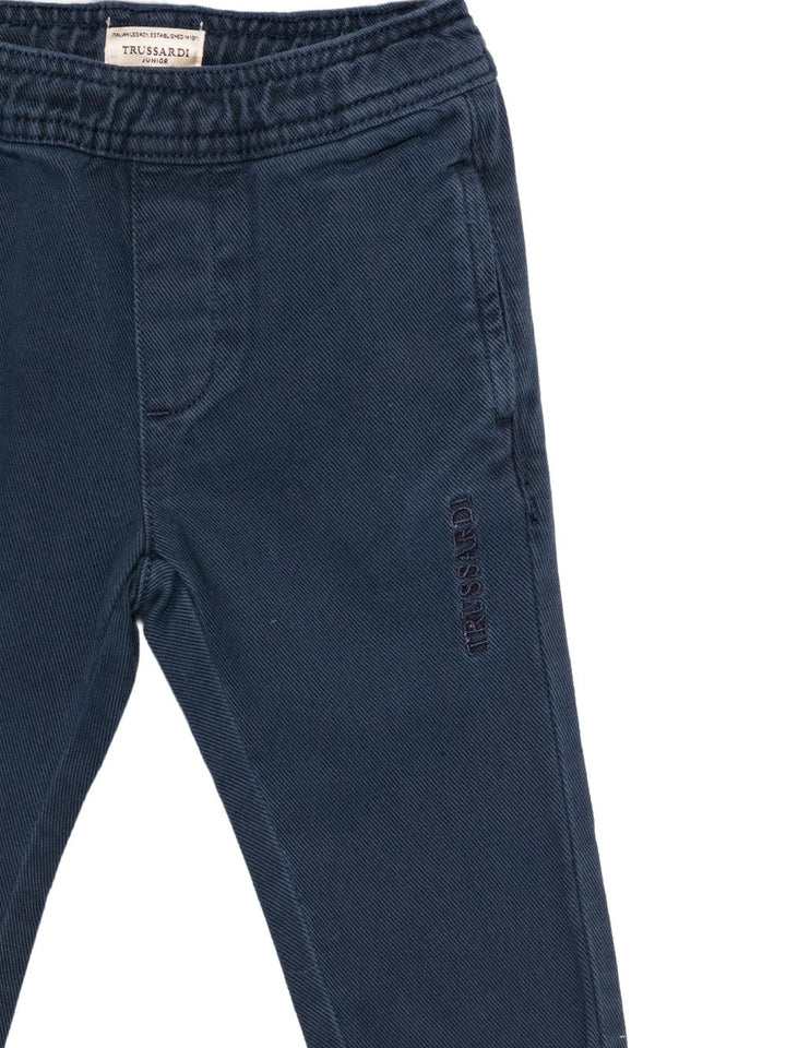 Pantalone blu navy per neonato TIA26094PAK BLNA Trussardi Kids 