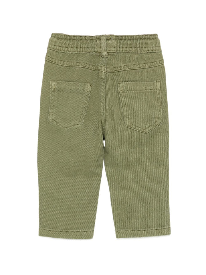 Pantalone verde per neonato TIA26109PAK CYP Trussardi Kids 