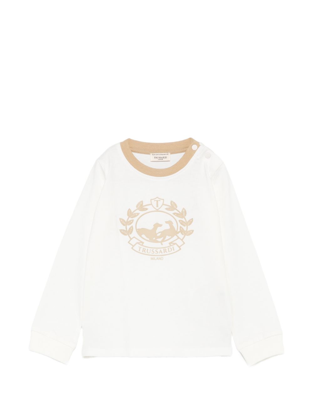 T-shirt bianca per bambino TIA26112TS OFFWHI Trussardi Kids 