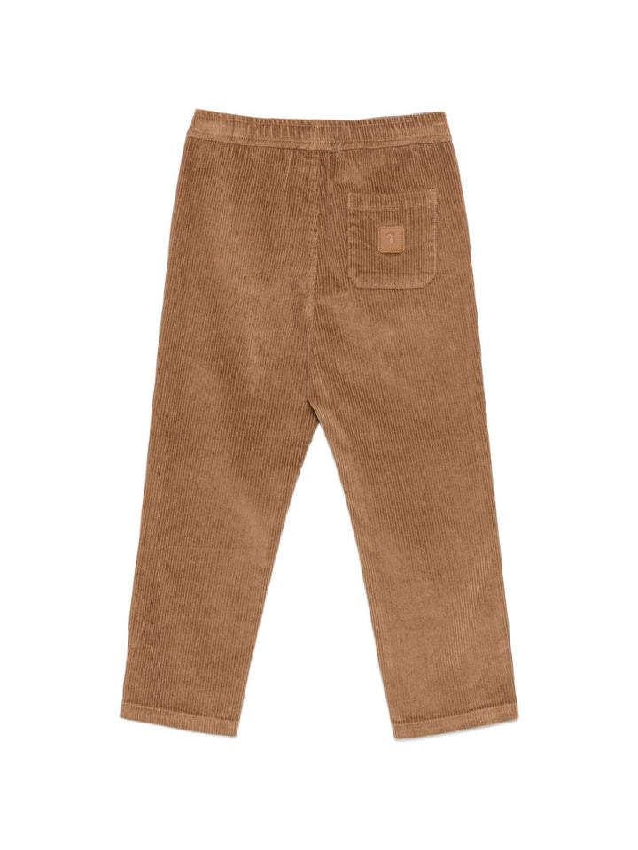 Pantalone marrone per bambino TIA26113PA BRO Trussardi Kids 