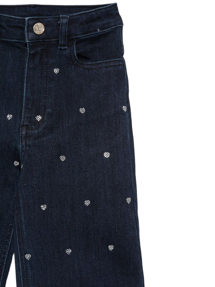 Jeans blu scuro per bambina 262GB2045 06295 Twin Set 
