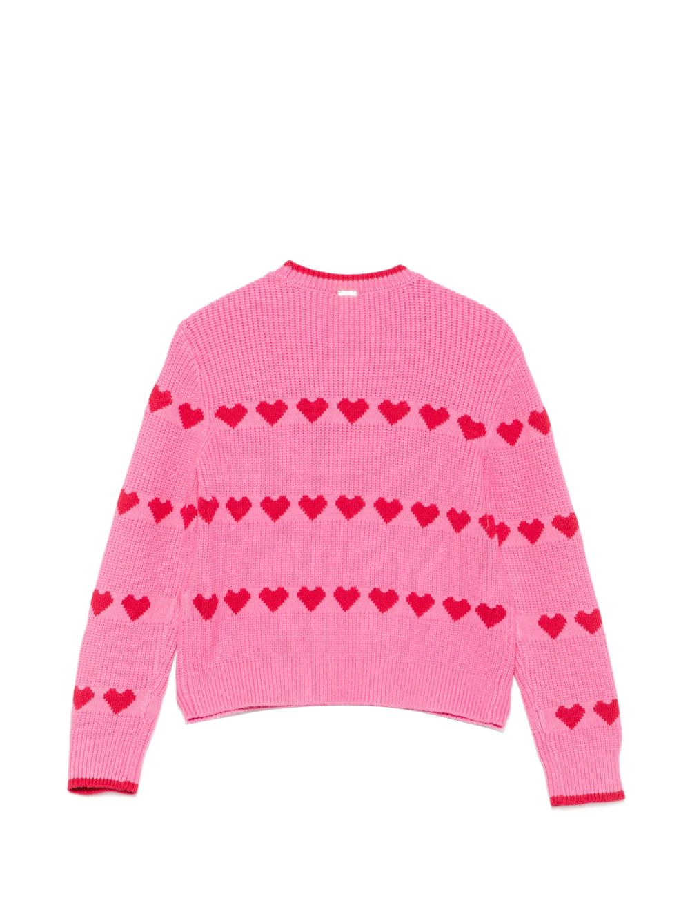 Maglione rosa/rosso per bambina 262GB3030 13792 Twin Set 