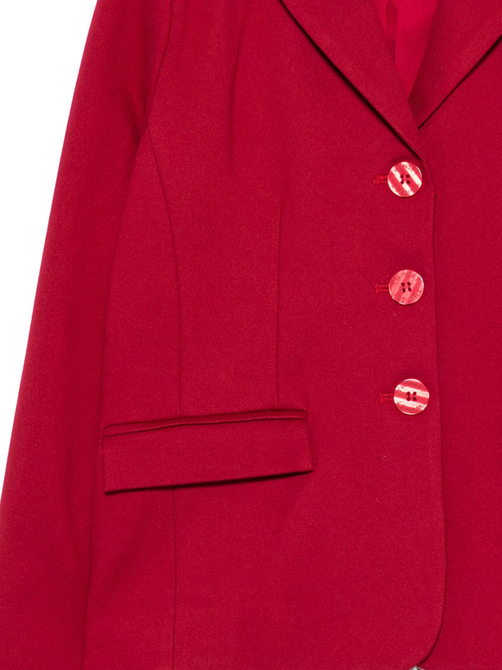 Blazer rosso ruby per bambina 262GJ2080 13704 Twin Set 