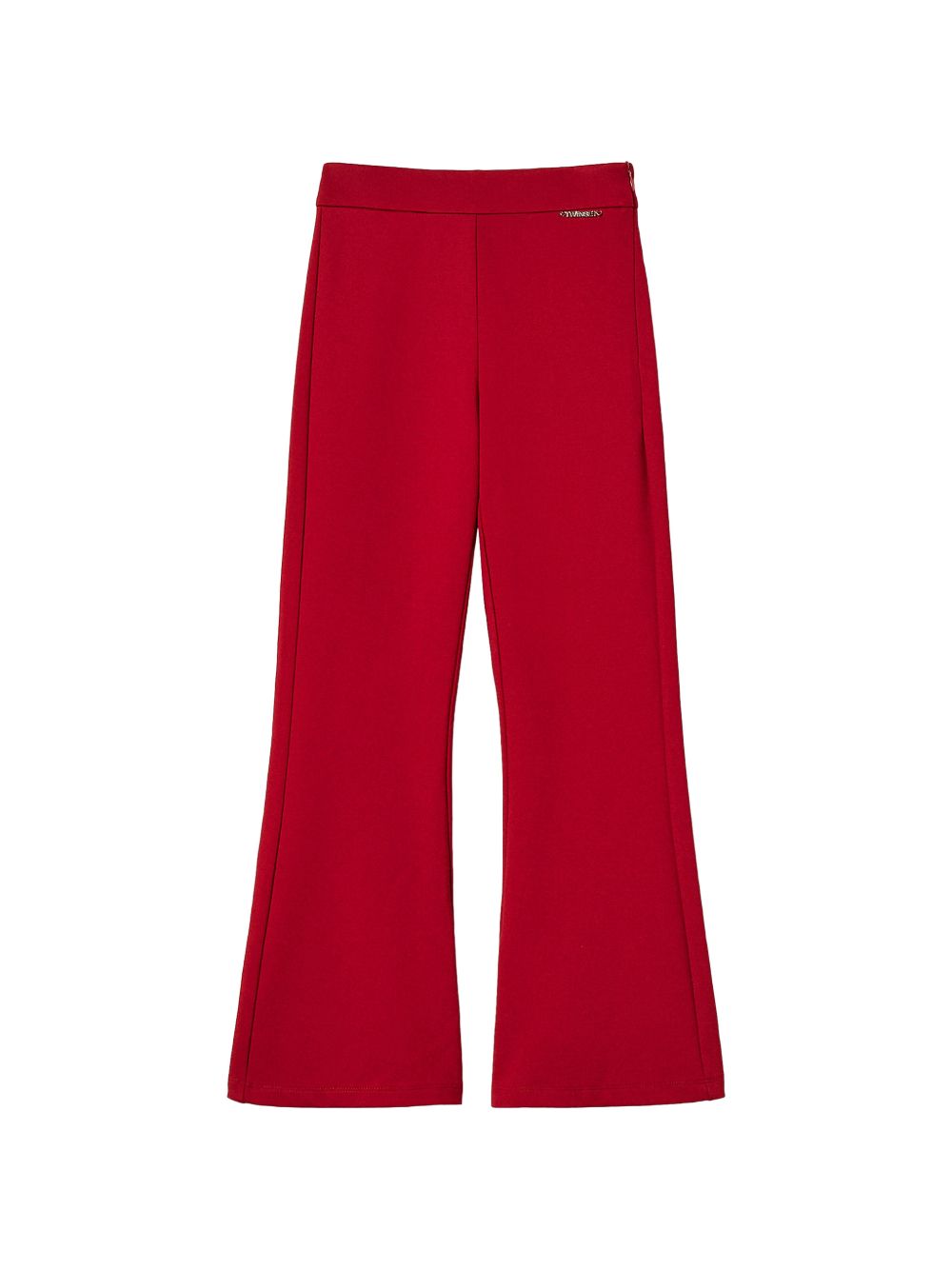 Pantalone rosso ruby per bambina 262GJ2081 13704 Twin Set 