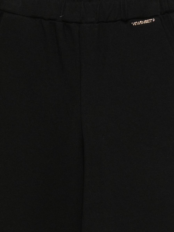 Pantalone nero per bambina 262GJ2085 00006 Twin Set 