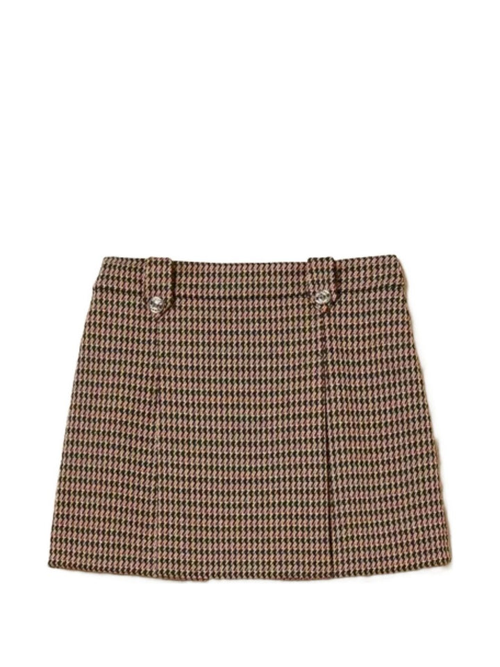 Gonna marrone per bambina 262GJ2091 13819 Twin Set 
