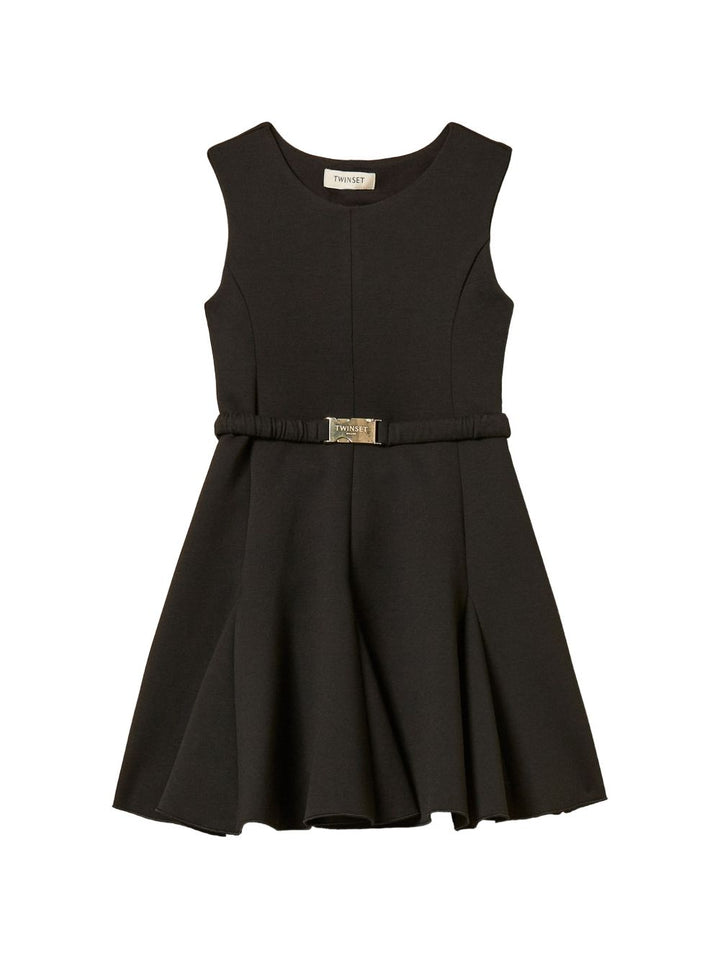 Abito nero per bambina 262GJ2137 00006 Twin Set 
