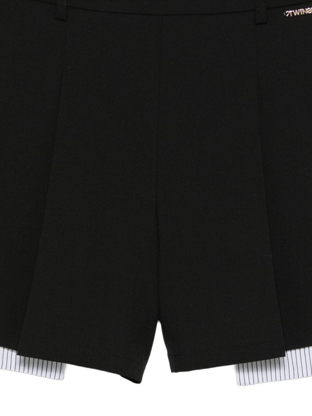 Bermuda nera per bambina 262GJ2180 00006 Twin Set 