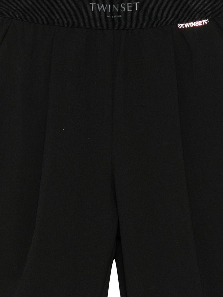 Pantalone nero per bambina 262GJ2184 00006 Twin Set 