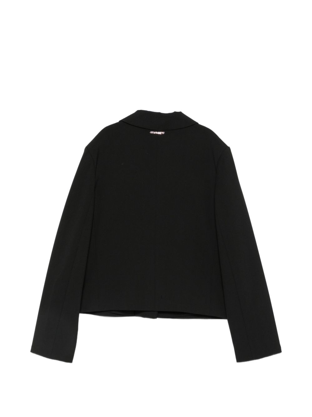 Blazer nera per bambina 262GJ2185 00006 Twin Set 