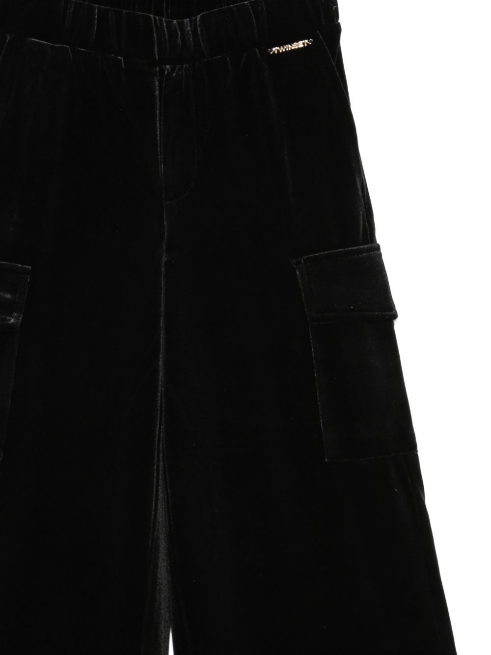 Pantalone nero per bambina 262GJ2261 00006 Twin Set 