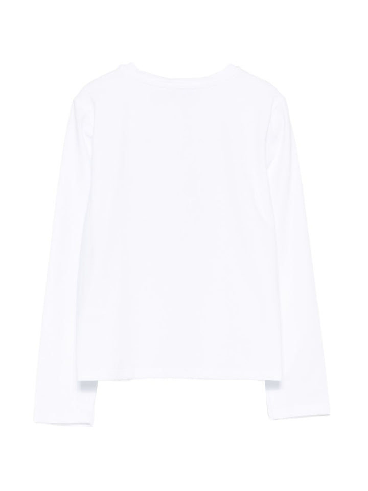 T-shirt bianco per bambina 262GJ2290 13900 Twin Set 