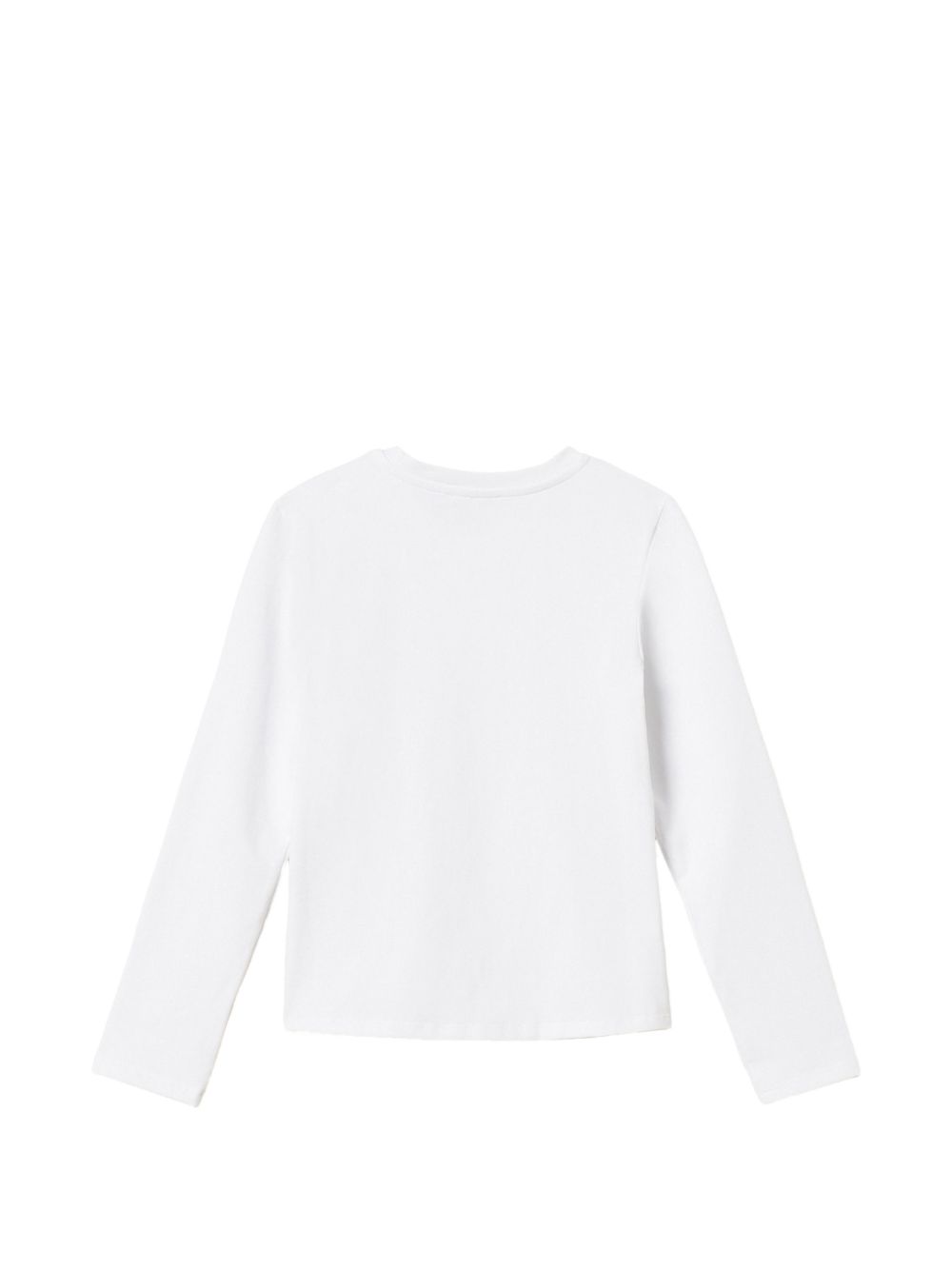 T-shirt bianco per bambina 262GJ2291 14008 Twin Set 