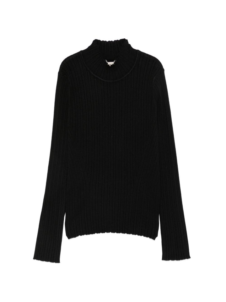 T-shirt nero per bambina 262GJ3011 00006 Twin Set 
