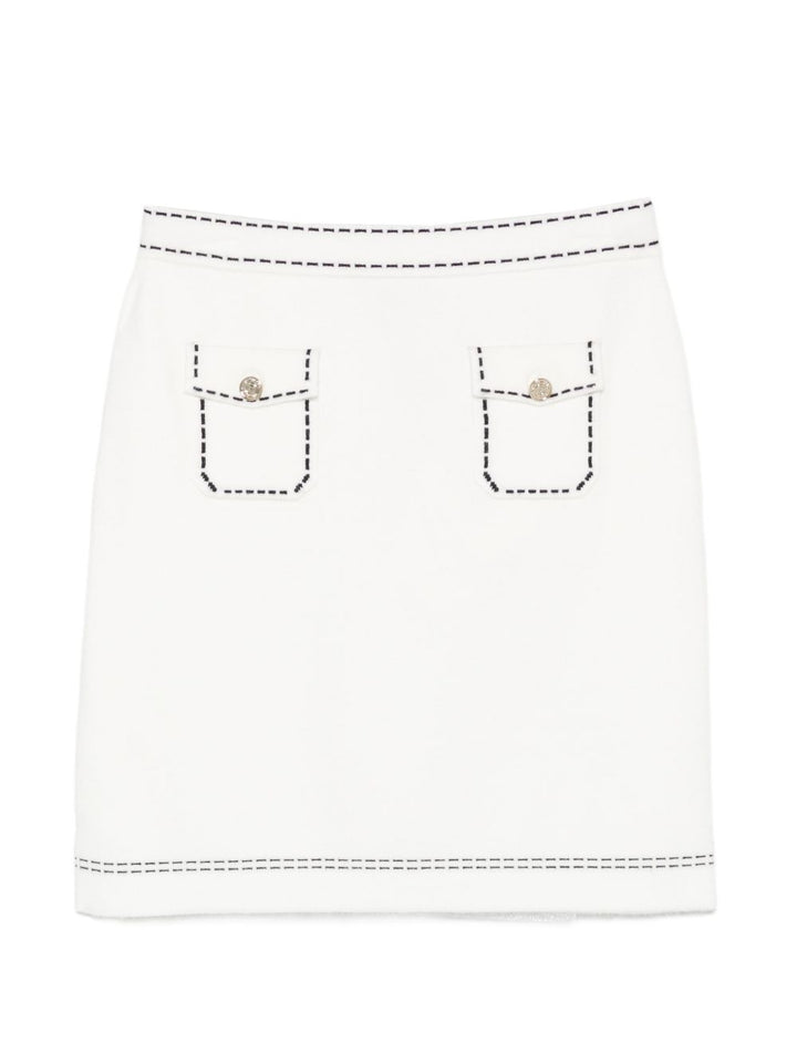 Gonna bianca per bambina 262GJ3021 13770 Twin Set 