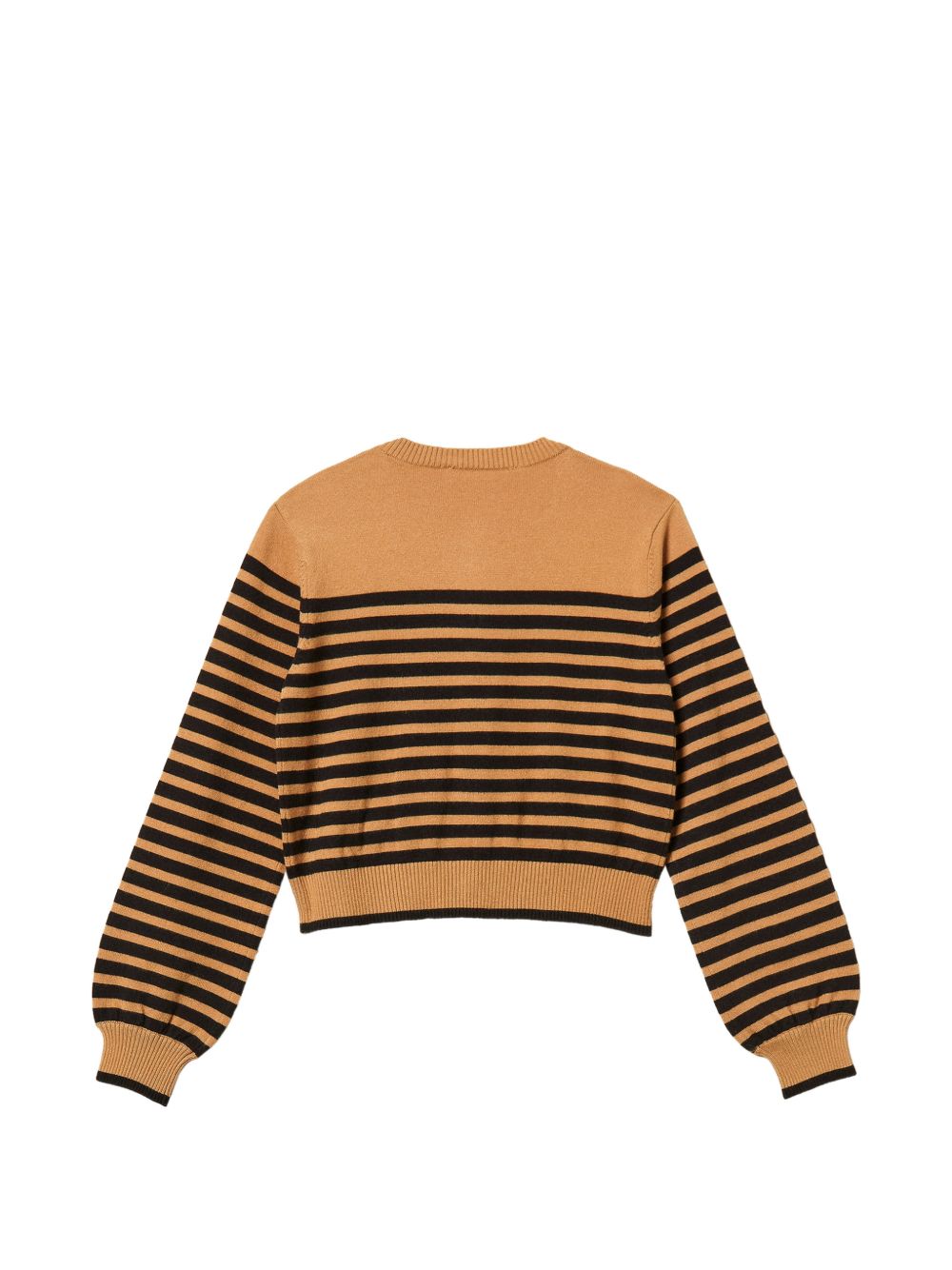Cardigan ice coffee/nero per bambina 262GJ3030 13772 Twin Set 