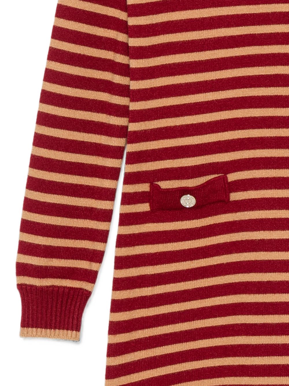 Abito rosso/ice coffee per bambina 262GJ3034 13895 Twin Set 