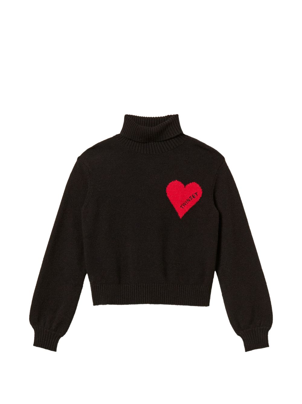 Maglione nero per bambina 262GJ3040 13774 Twin Set 