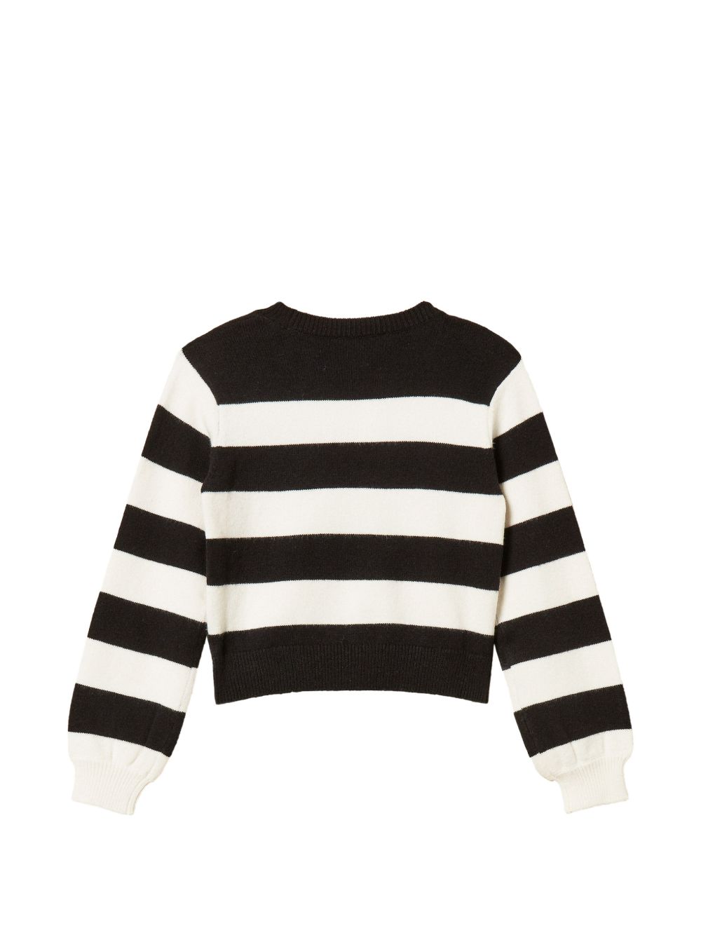 Maglione nero/bianco per bambina 262GJ3042 13776 Twin Set 
