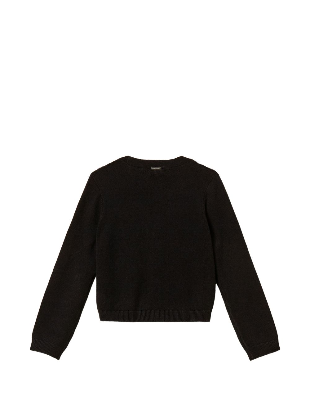 Cardigan nero per bambina 262GJ3051 13779 Twin Set 