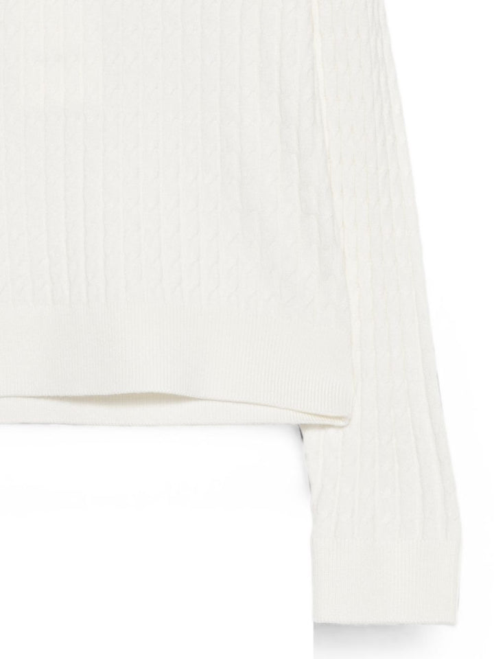 Maglia bianca per bambina 262GJ3071 00282 Twin Set 