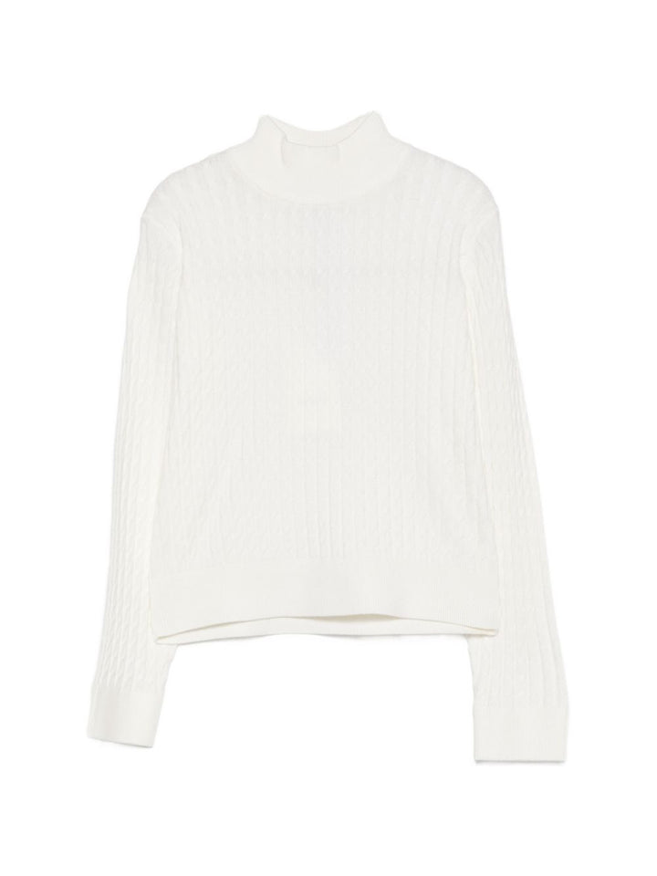 Maglia bianca per bambina 262GJ3071 00282 Twin Set 