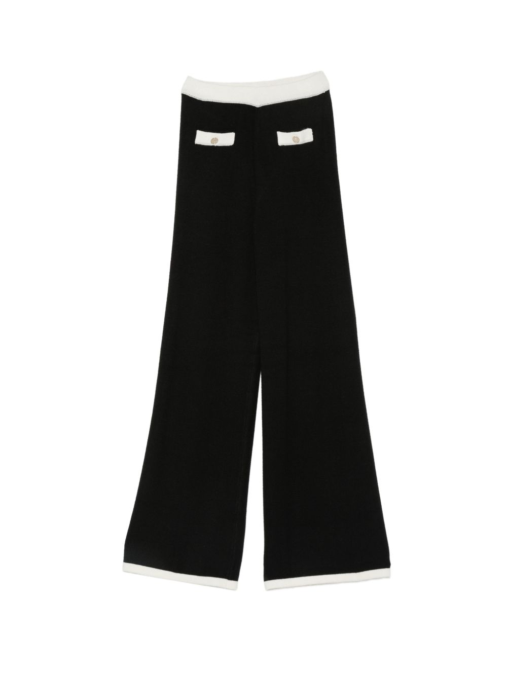 Pantalone nero/bianco per bambina 262GJ3091 03710 Twin Set 