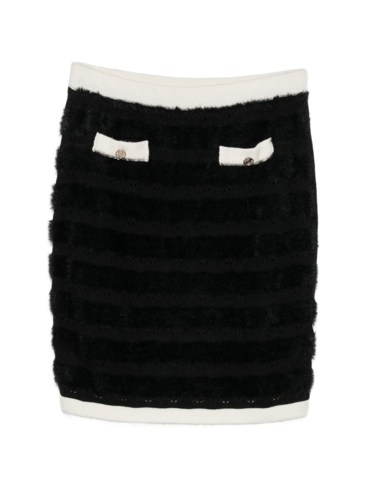 Gonna nera/bianca per bambina 262GJ3092 03710 Twin Set 