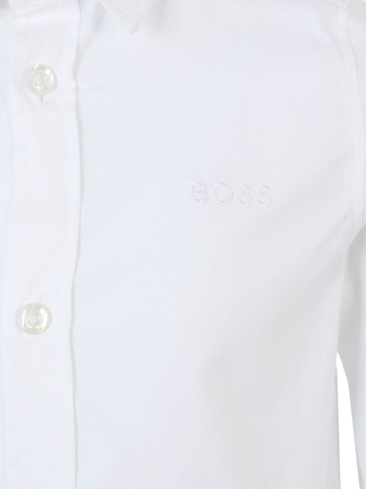 Camicia bianca per bambino J52675 10P Boss Kids 