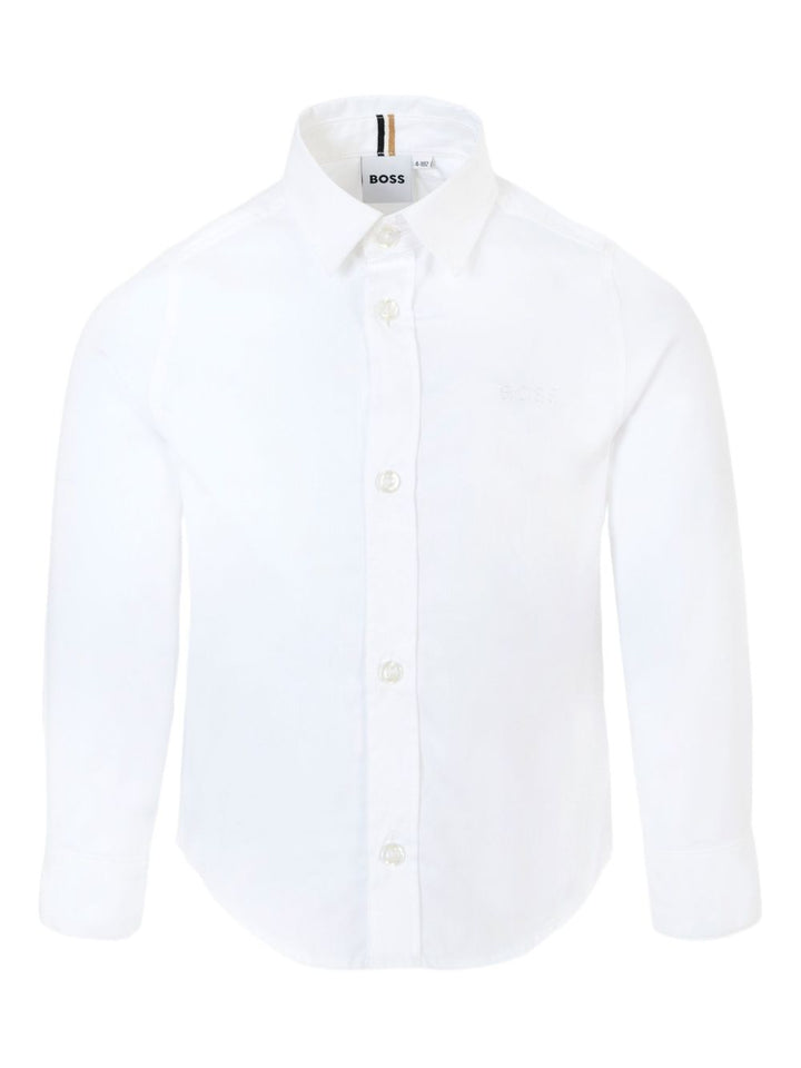 Camicia bianca per bambino J52675 10P Boss Kids 