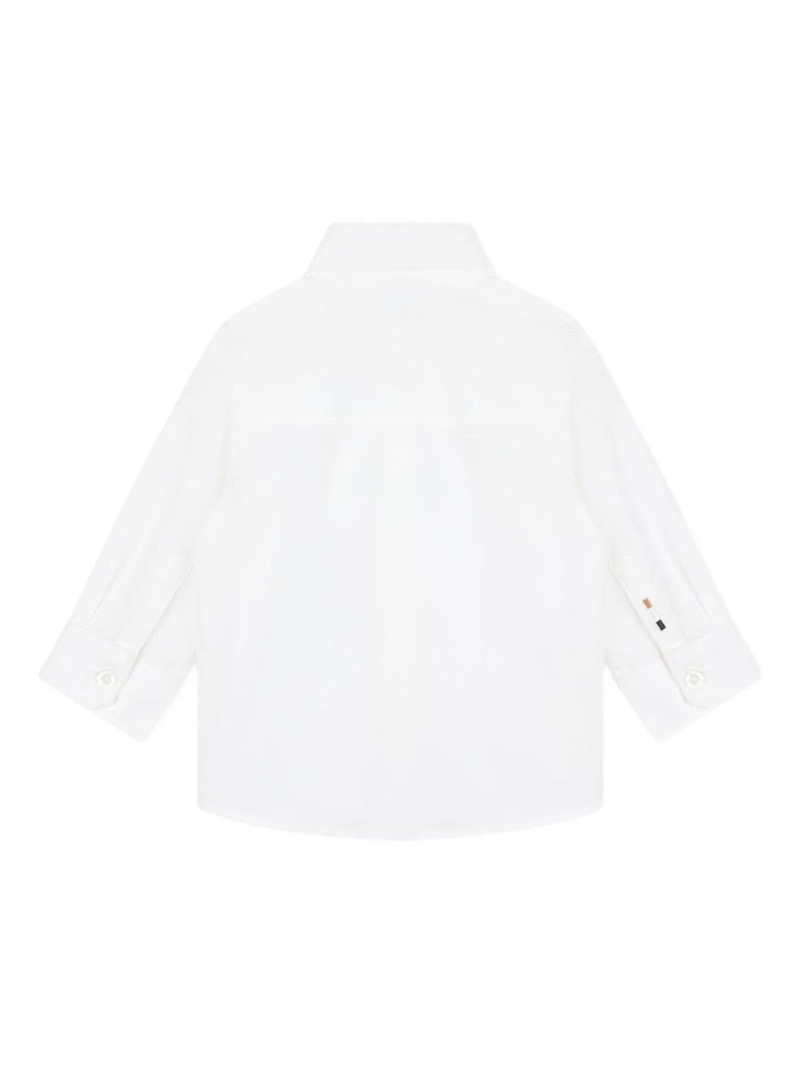 Camicia bianca per neonato J52681 10P Boss Kids 